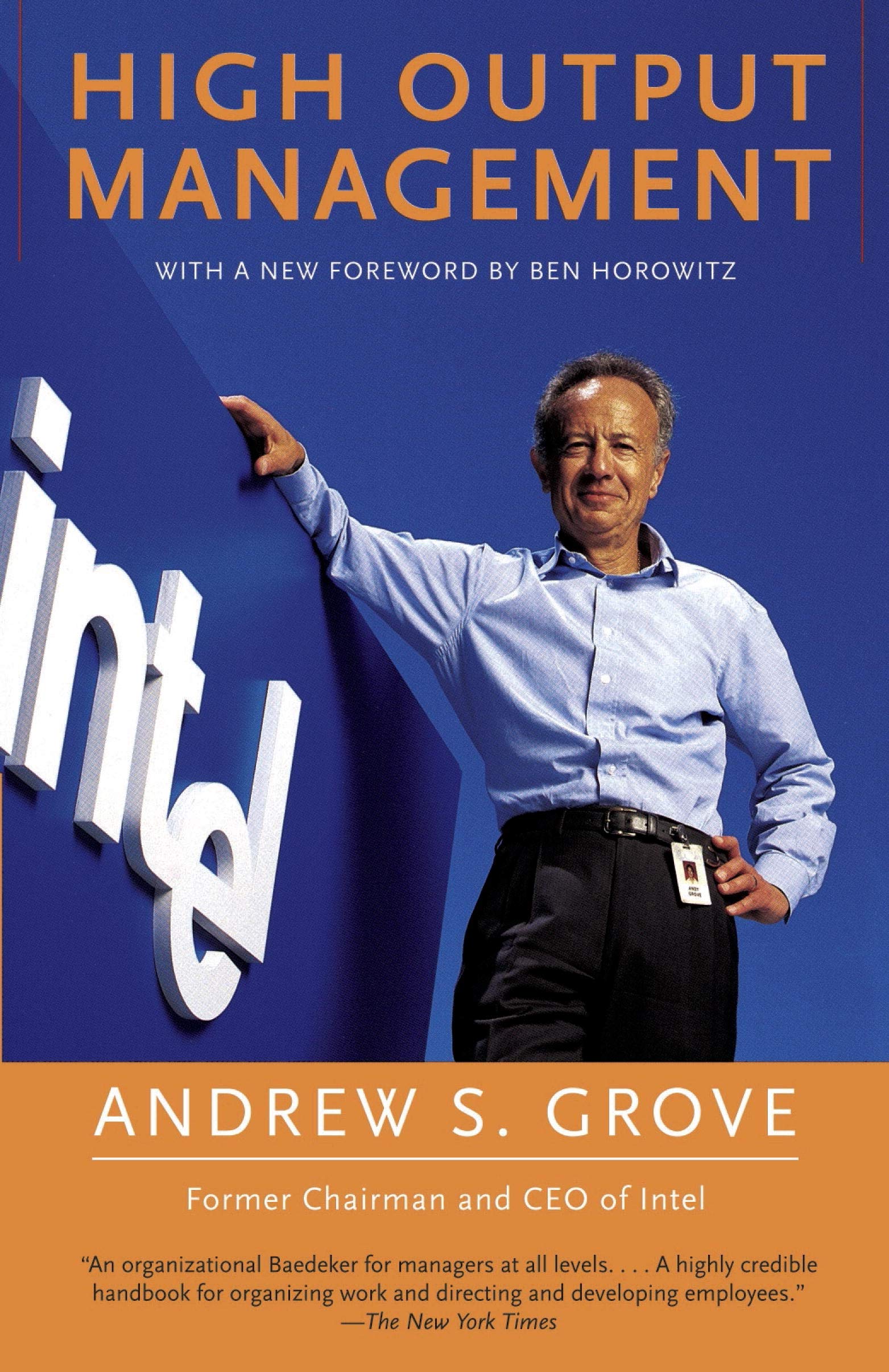 High Output Management by Andy Grove